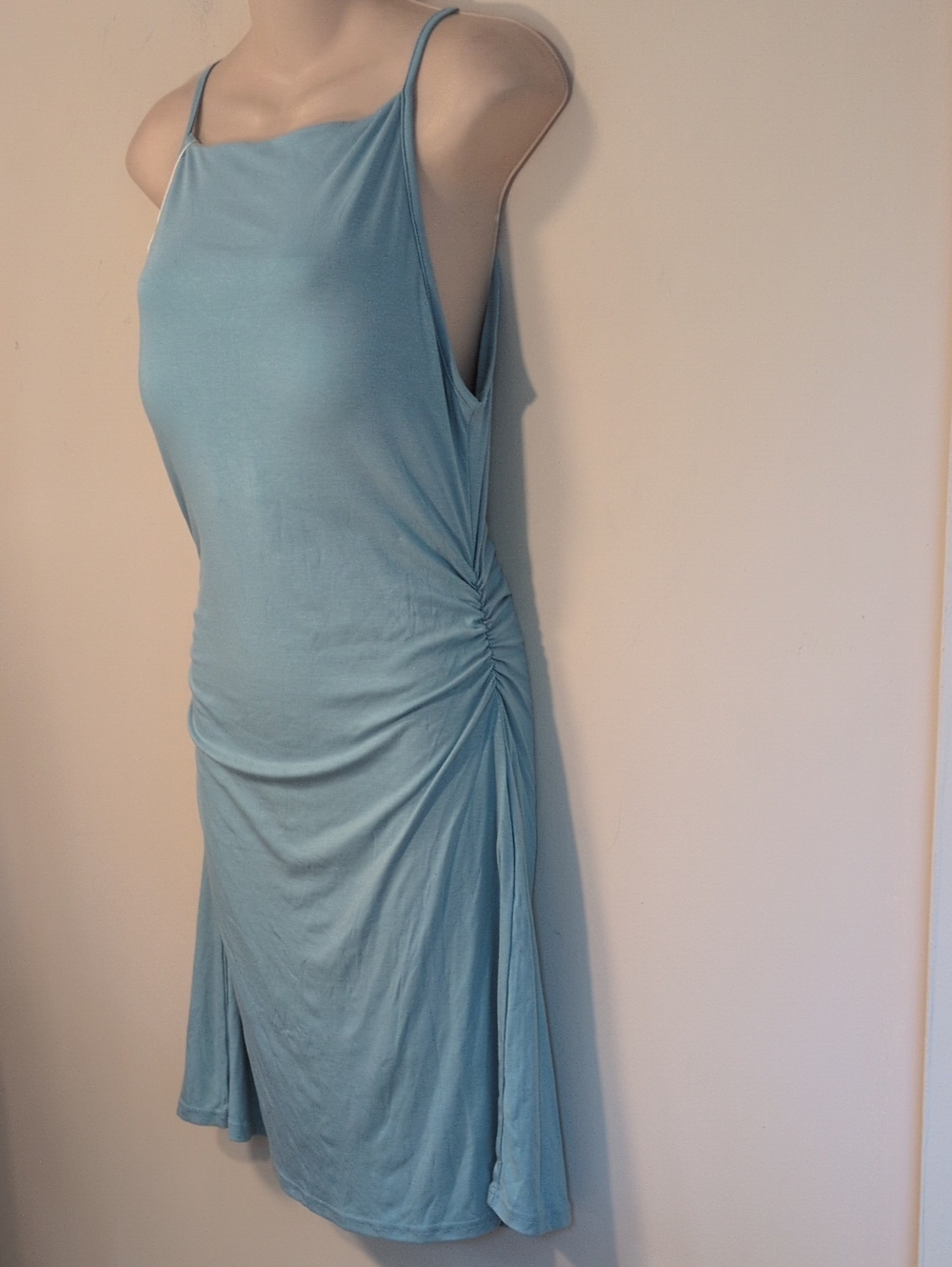 Ogl Cool Touch A-Line Ruched Mini Bra Dress M - Picture 7 of 15